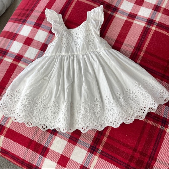 GAP Other - Baby Gap White Eyelet Dress
